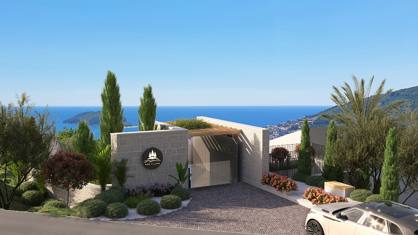 Luxurious villas in the Pine Village complex. Authentic Resort & Spa concept